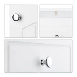 Armoire De Salle De Bain En Bois Blanc -Home24 Boutique 078b29b7160d4fc08664f3dc99e6fc73