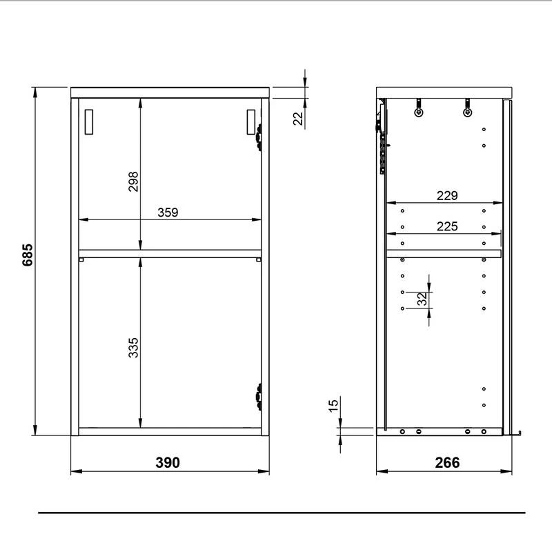 Salle De Bain 4 éléments Pescara II 17 Salle De Bain 4 éléments Pescara II – Image 17