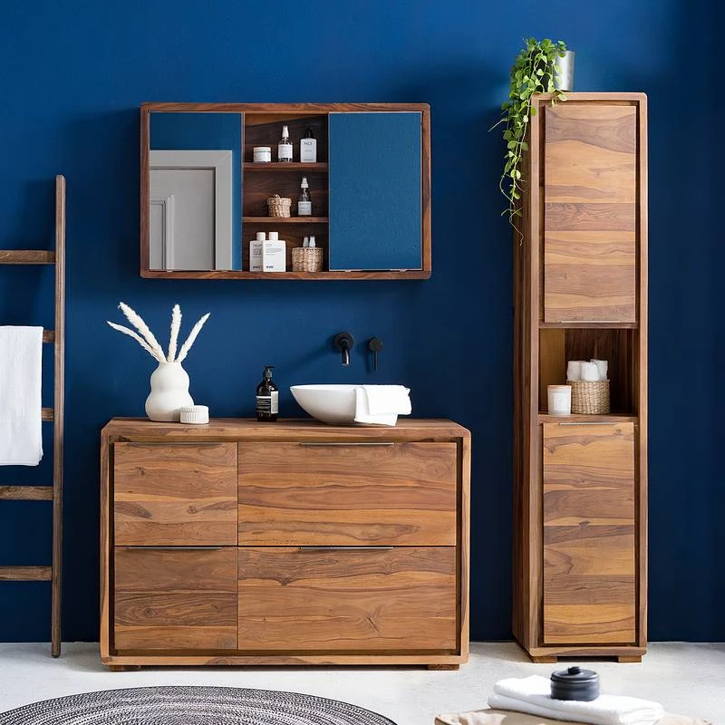 Meuble Avec Vasque TRANGLE 4 Tiroirs 3 Meuble Avec Vasque TRANGLE 4 Tiroirs – Image 3