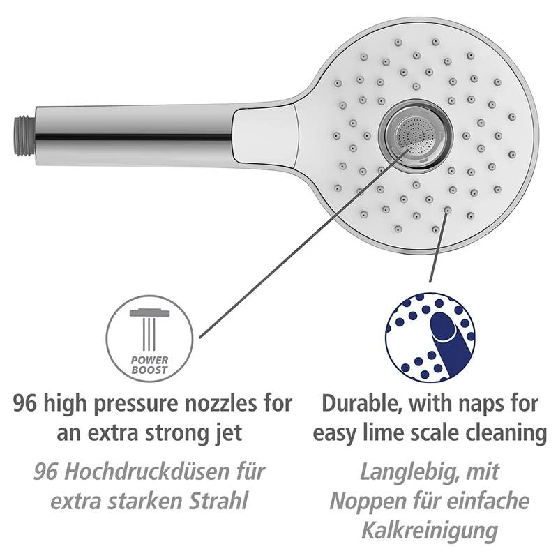 Wenko Pommeau De Douche Powerboost I 7 Wenko Pommeau De Douche Powerboost I – Image 7