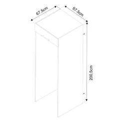 Armoire Pour Lave-linge Laundreezy A 39 Armoire Pour Lave-linge Laundreezy A -Home24 Boutique 1000376696 230314 500 SKETCH DETAILS P000000001000376696 sketch