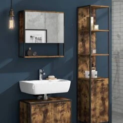 Salle De Bain Fyrk Vieux Bois (3 élém.) 12 Salle De Bain Fyrk Vieux Bois (3 élém.) -Home24 Boutique 1385d06db60c47c29059073bdfda0e6e