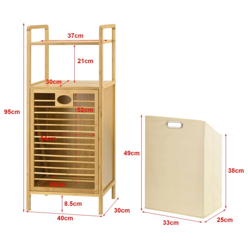 Meuble à Linge Rendalen Avec Sac 7 Meuble à Linge Rendalen Avec Sac – Image 7