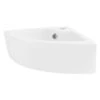 Lavabo D'angle 46x33x13cm Blanc