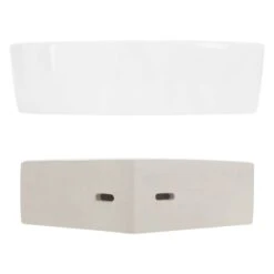 Lavabo D'angle 46x33x13cm Blanc 16 Lavabo D'angle 46x33x13cm Blanc -Home24 Boutique 60a21749f63b4d20a092c970e15e8a57