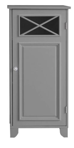 Armoire De Plancher Avec 1 Porte Gris