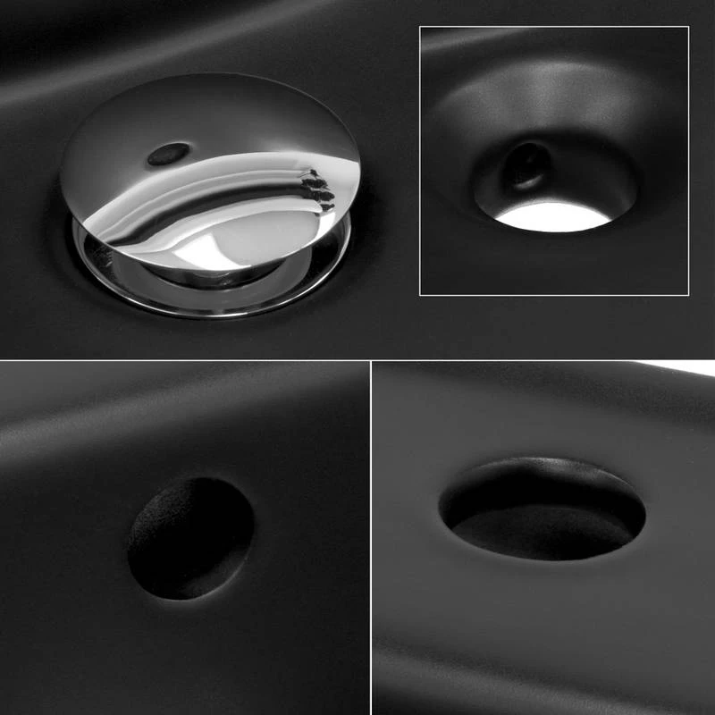 Vasque 71x18x47 Cm Noir 5 Vasque 71x18x47 Cm Noir – Image 5