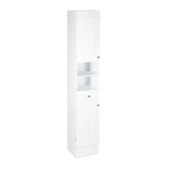 Colonne De Salle De Bain En Bois Blanc -Home24 Boutique 95f34d29504c413fbcd8cdb90c36c881