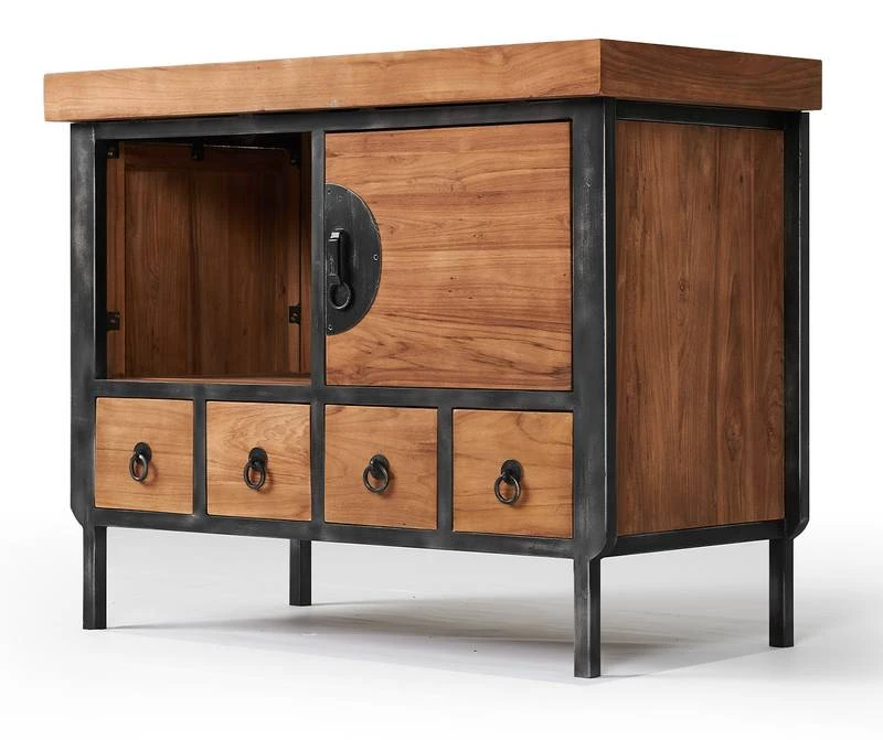 Samuraï - Petit Meuble Salle De Bain Ind 1 Samuraï - Petit Meuble Salle De Bain Ind