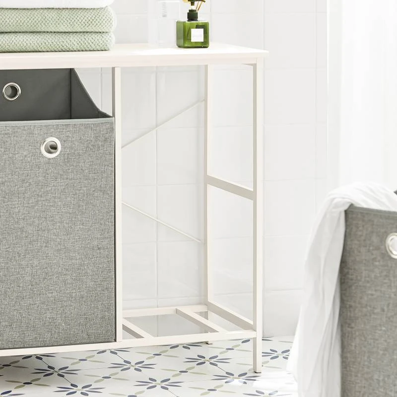 Meuble Panier à Linge BZR57-W 6 Meuble Panier à Linge BZR57-W – Image 6