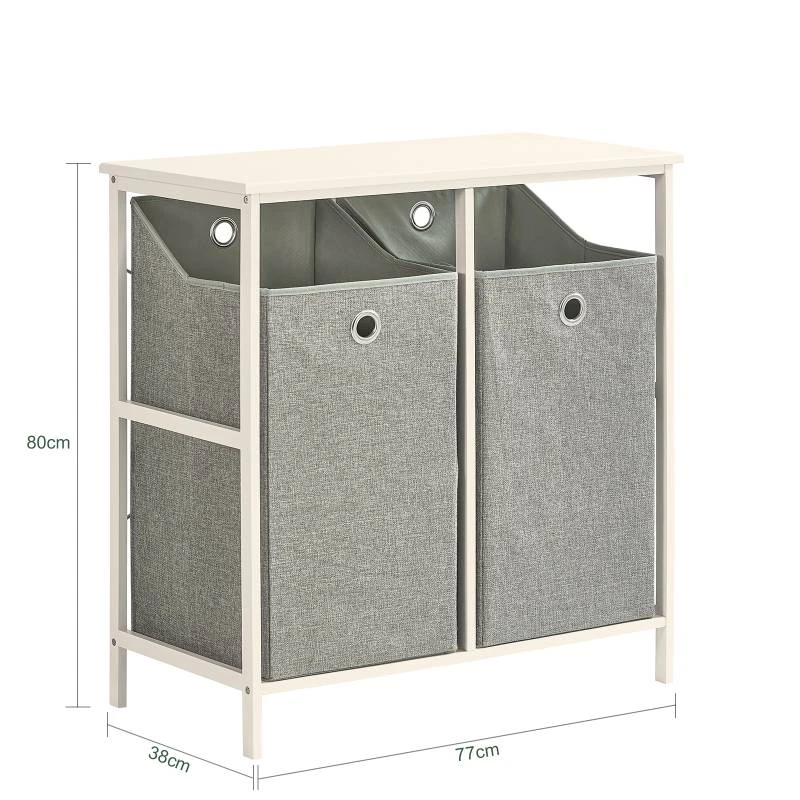 Meuble Panier à Linge BZR57-W 10 Meuble Panier à Linge BZR57-W – Image 10