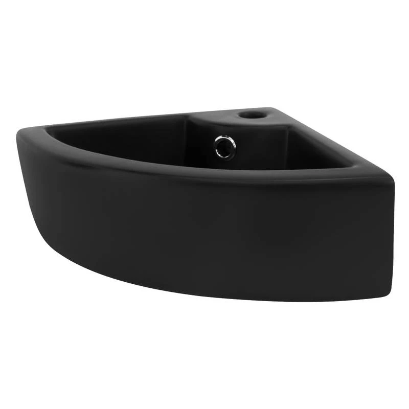 Lavabo D'angle 46x33x13cm Blanc 8 Lavabo D'angle 46x33x13cm Blanc – Image 8