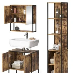 Salle De Bain Fyrk Vieux Bois (3 élém.) 11 Salle De Bain Fyrk Vieux Bois (3 élém.) -Home24 Boutique bb4cced378c644199dad3b7f69082362