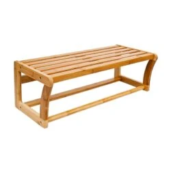 Étagère Porte-serviettes En Bambou