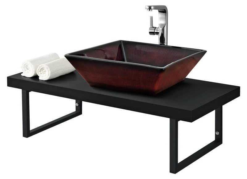 Plan De Toilette Noir Mat 1 Plan De Toilette Noir Mat