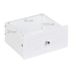 Colonne De Salle De Bain En Bois Blanc -Home24 Boutique cc93c507ff6446508c1f96b1ed22f2e1