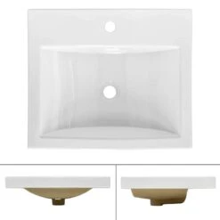 Vasque Rectangulaire 545x16x415 Cm Blanc 8 Vasque Rectangulaire 545x16x415 Cm Blanc -Home24 Boutique ec12376e34aa43cb8743bbda83399469